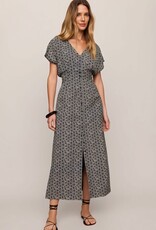 Z Supply  Sanna Iris Floral Midi Dress