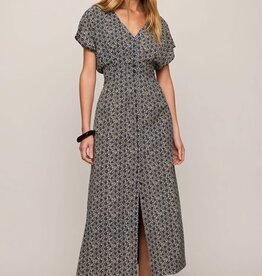Z Supply Sanna Iris Floral Midi Dress