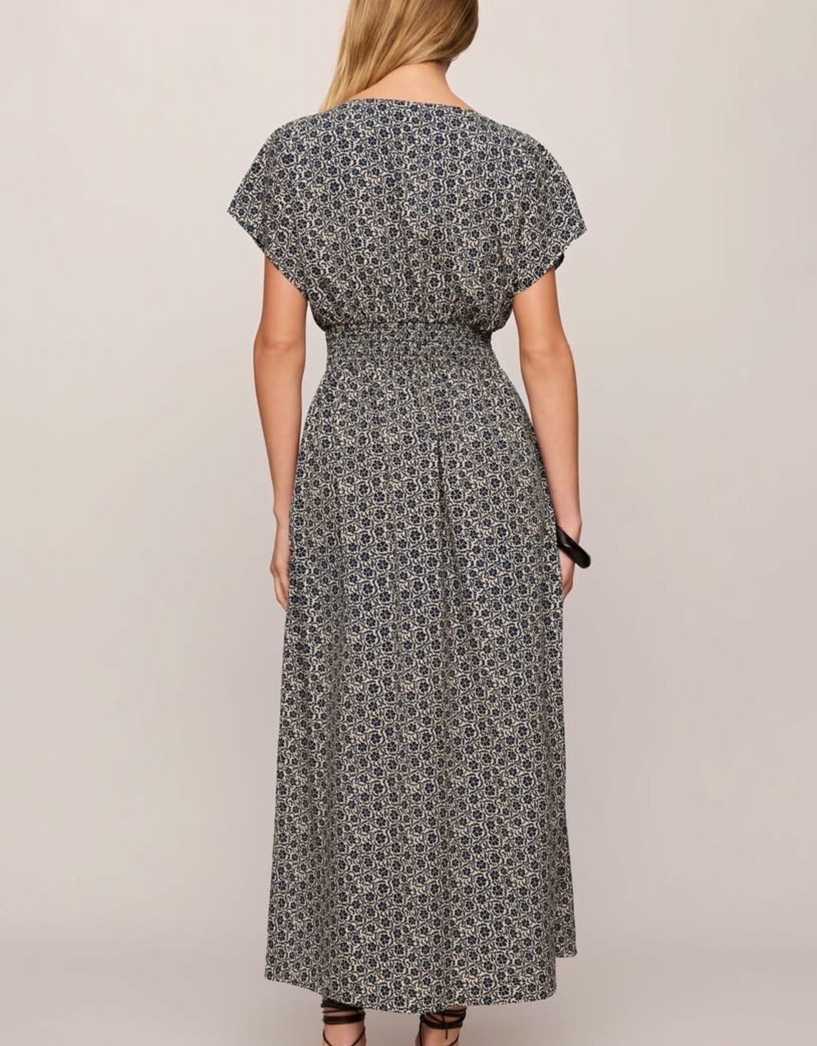 Z Supply  Sanna Iris Floral Midi Dress