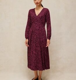 White Stuff Megan Jersey Dress Pink Multi