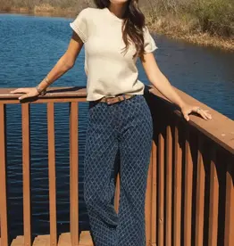 Wide Leg Jeans Denim Diamond