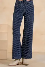 Wide Leg Jeans Denim Diamond