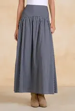 Maxi Skirt Navy Stripe