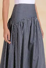 Maxi Skirt Navy Stripe