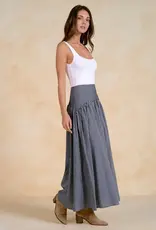 Maxi Skirt Navy Stripe