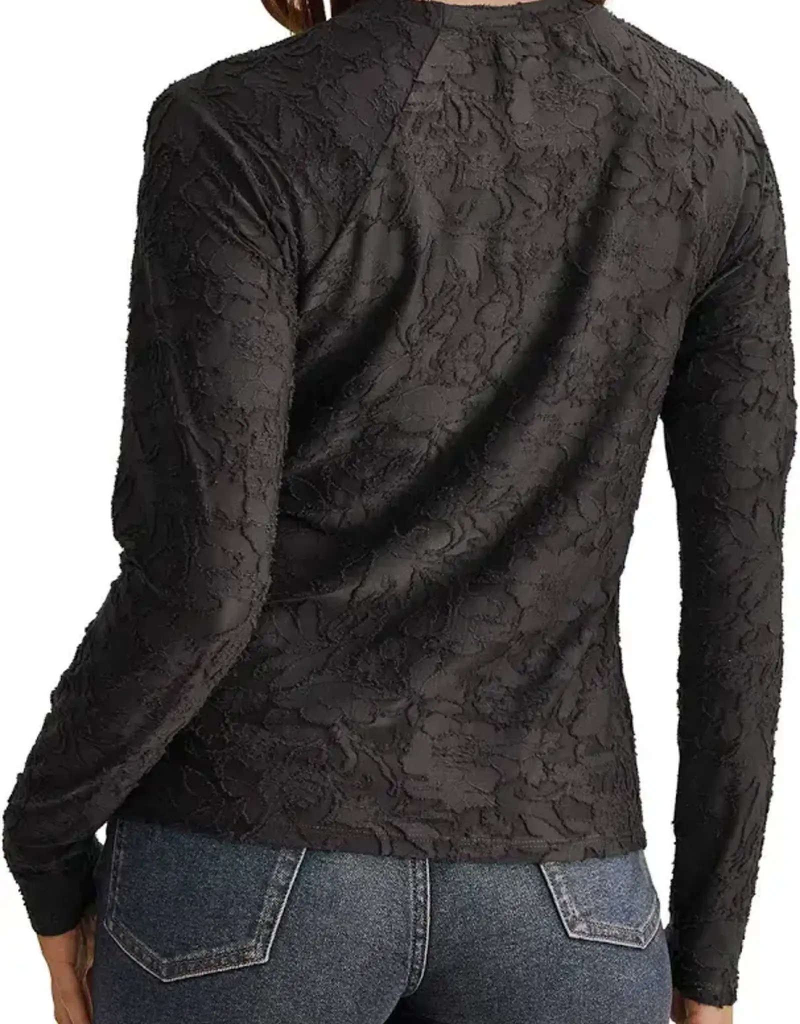 Splendid  Cecelia Long Sleeve Floral Tee