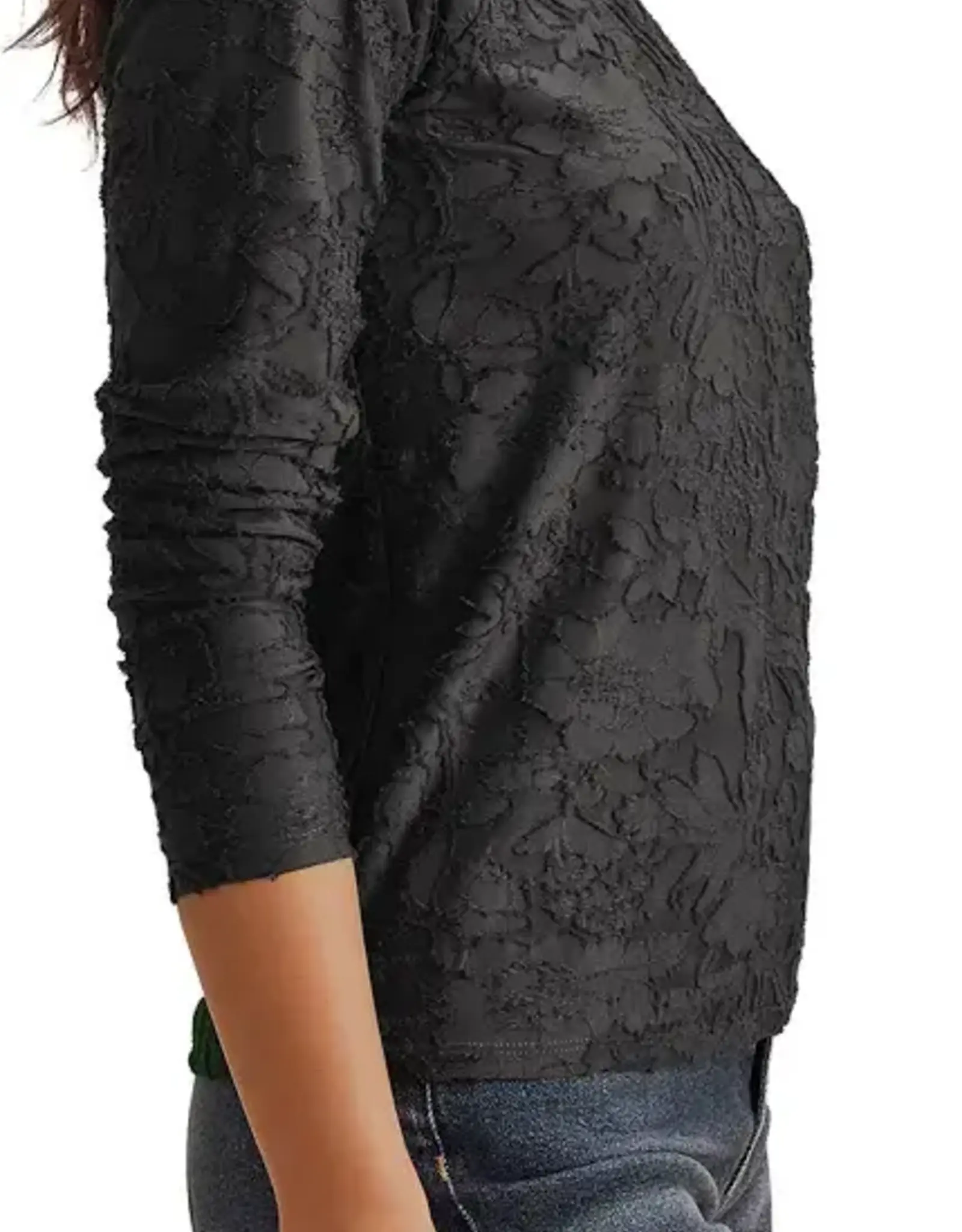 Splendid  Cecelia Long Sleeve Floral Tee