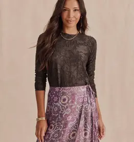 Splendid Cecelia Long Sleeve Floral Tee
