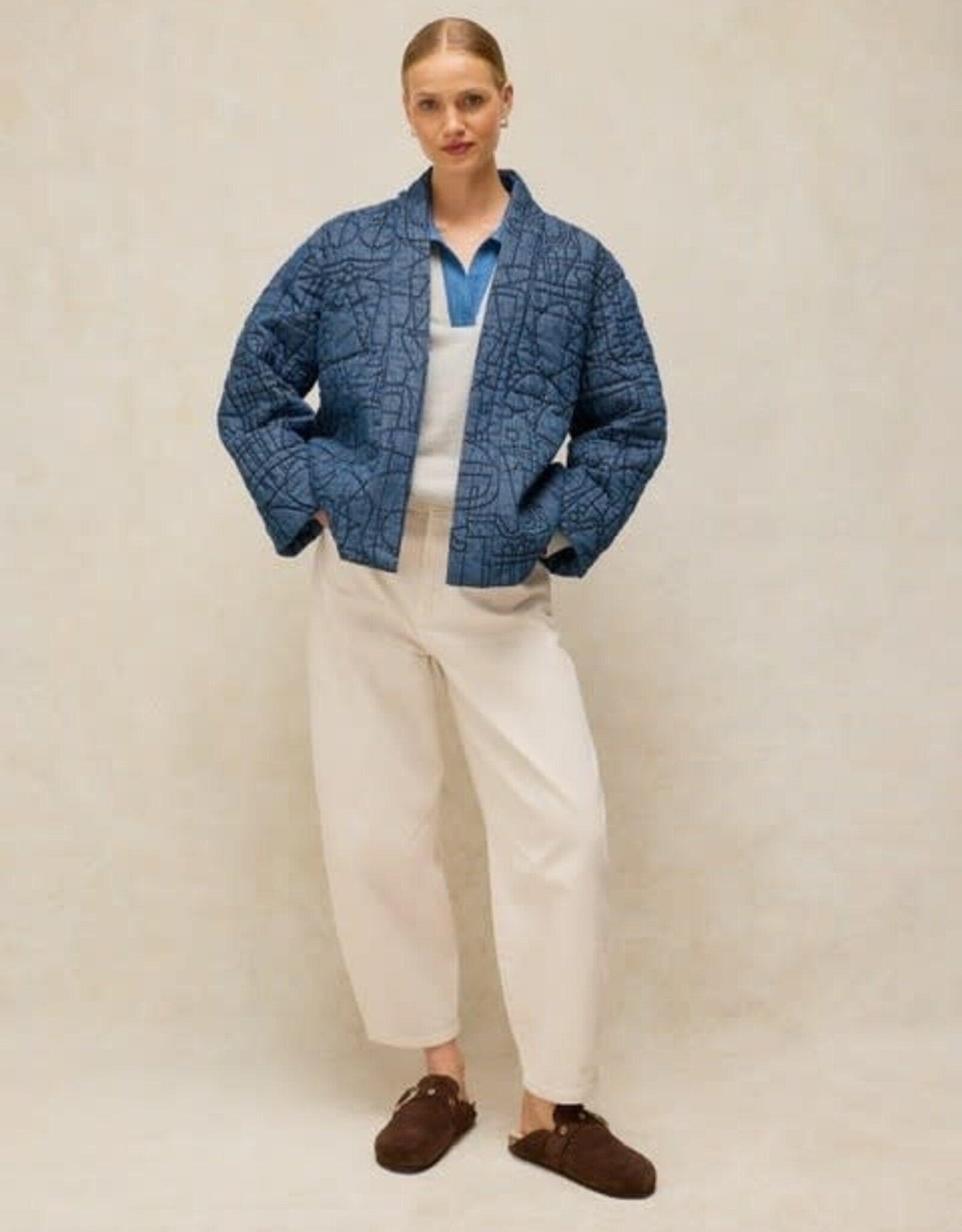 White Stuff Elodie Reversible Quilted Jacket