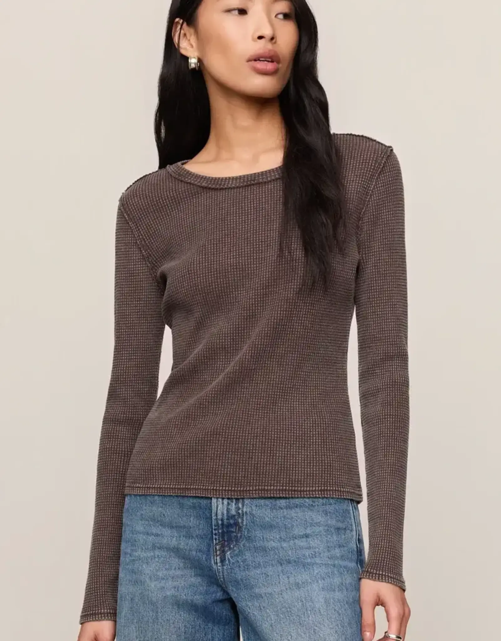 Z Supply  Arlet Mini Thermal Long Sleeve Top