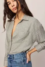 Z Supply y River Plaid Button Shirt