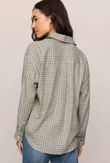 Z Supply y River Plaid Button Shirt