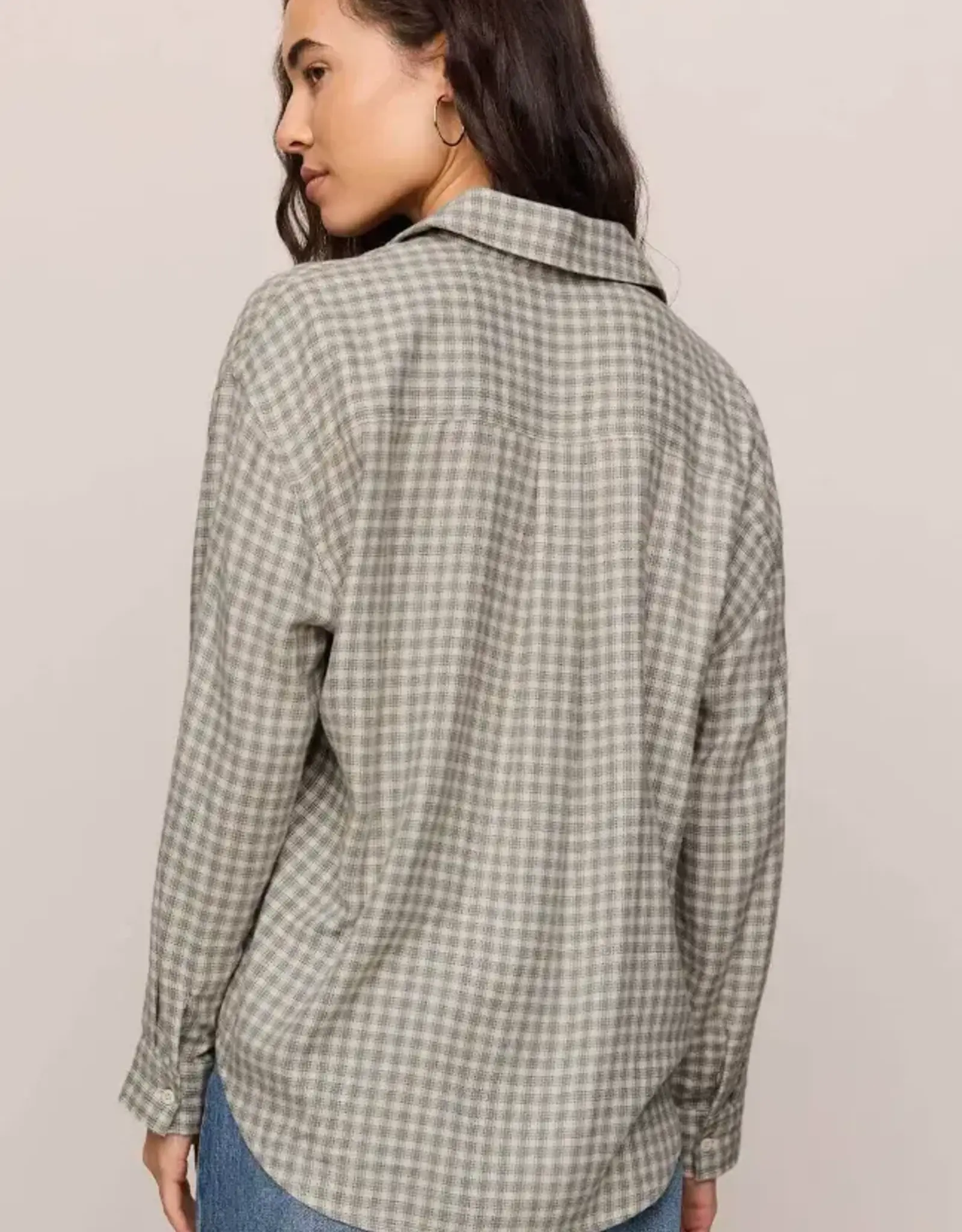 Z Supply y River Plaid Button Shirt