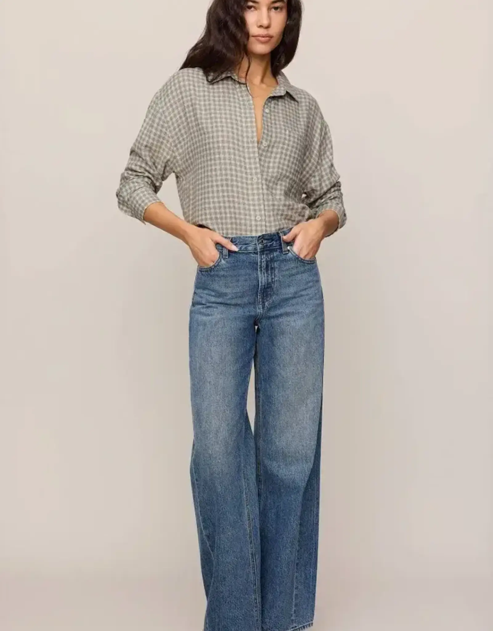 Z Supply y River Plaid Button Shirt