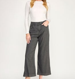 Level 99 Anabelle Crop Pants Smokey Grey