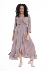 Cienna  Lychee Wrap Dress