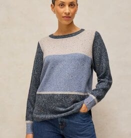 White Stuff Talia Color Block Sweater