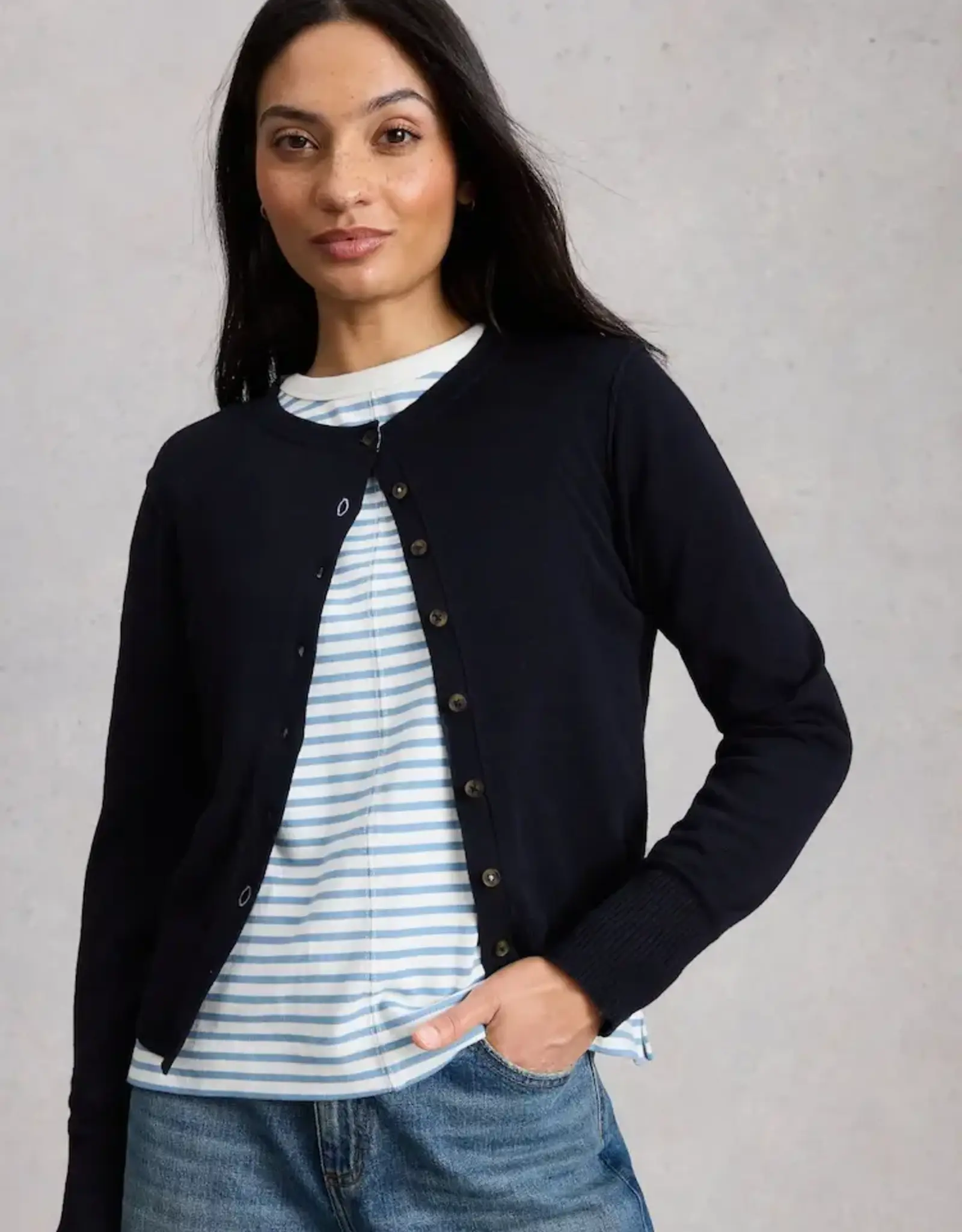 White Stuff  Lois Cotton Cardigan