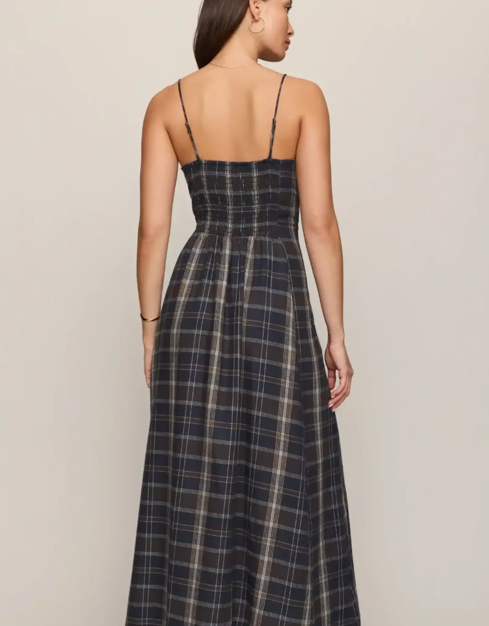 Z Supply Evermore Plaid Midi Dress