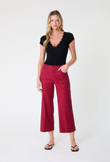 Level 99  Anabelle Crop Pants Ruby