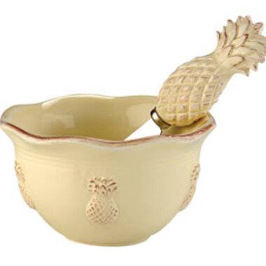 Boston International Pineapple Bowl and Spreader Set JC08