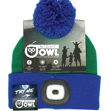 Night Scout Kids Rechargeable Led Beanie    NGTSK