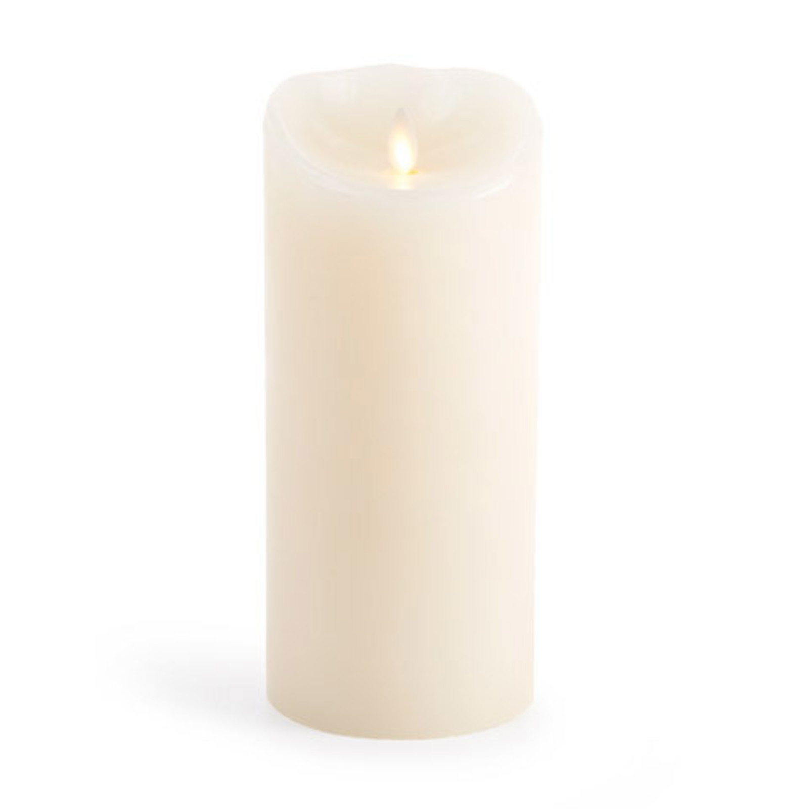 Luminara Luminara® Flameless Candle - Ivory Wax Unscented Classic Pillar - 9 in loading=