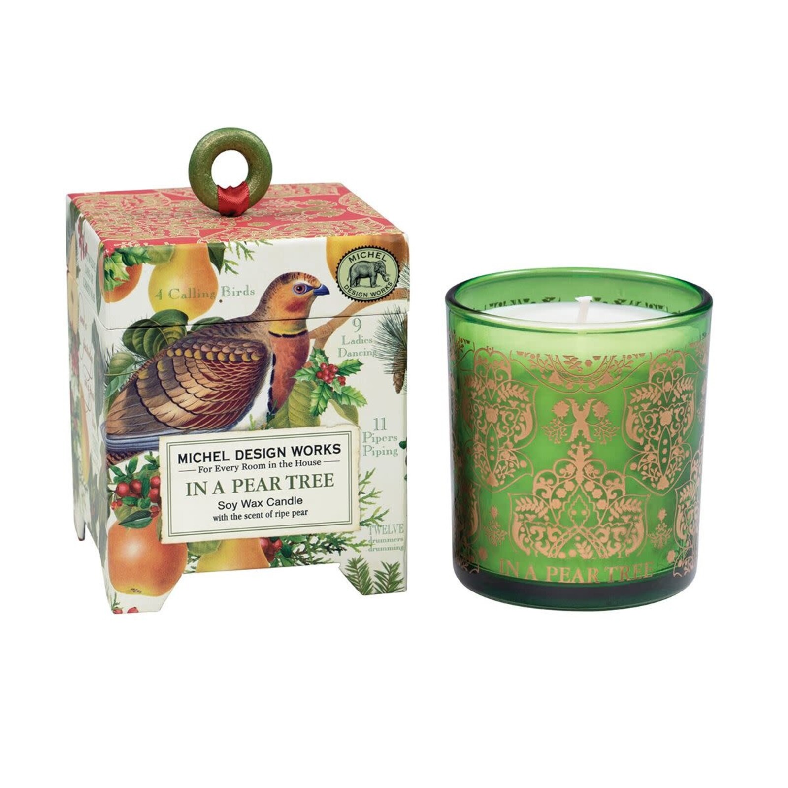 Michel Design Works In a Pear Tree 6.5 oz. Soy Wax Candle  CAN345 loading=