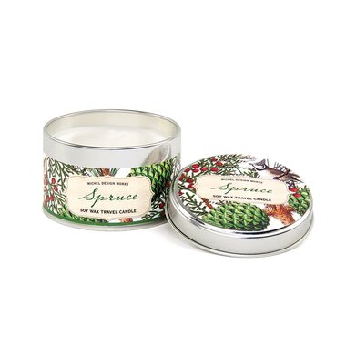 Michel Design Works Spruce Travel Candle  CANT257