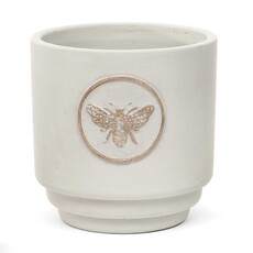Meravic BEE CREST CONCRETE POT LARGE  A2965