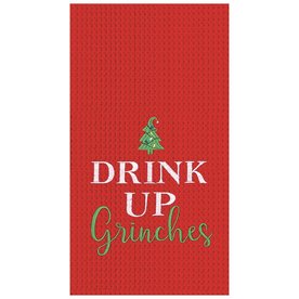 C & F Enterprise Drink Up Grinches Towel    861002395