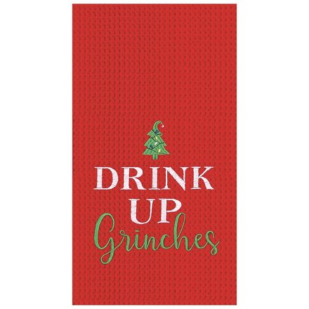 C & F Enterprise Drink Up Grinches Towel    861002395