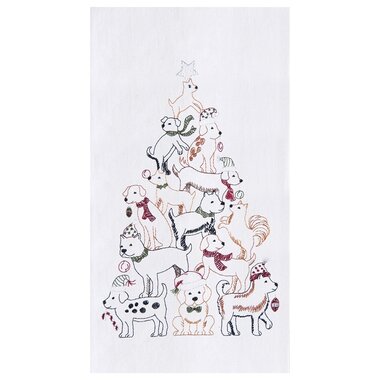 C & F Enterprise Puppy Tree Towel     86171116