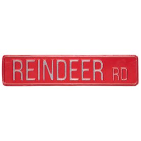 Meravic Reindeer Road Sign  R7950
