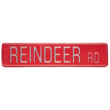 Meravic Reindeer Road Sign  R7950