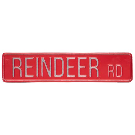 Meravic Reindeer Road Sign  R7950