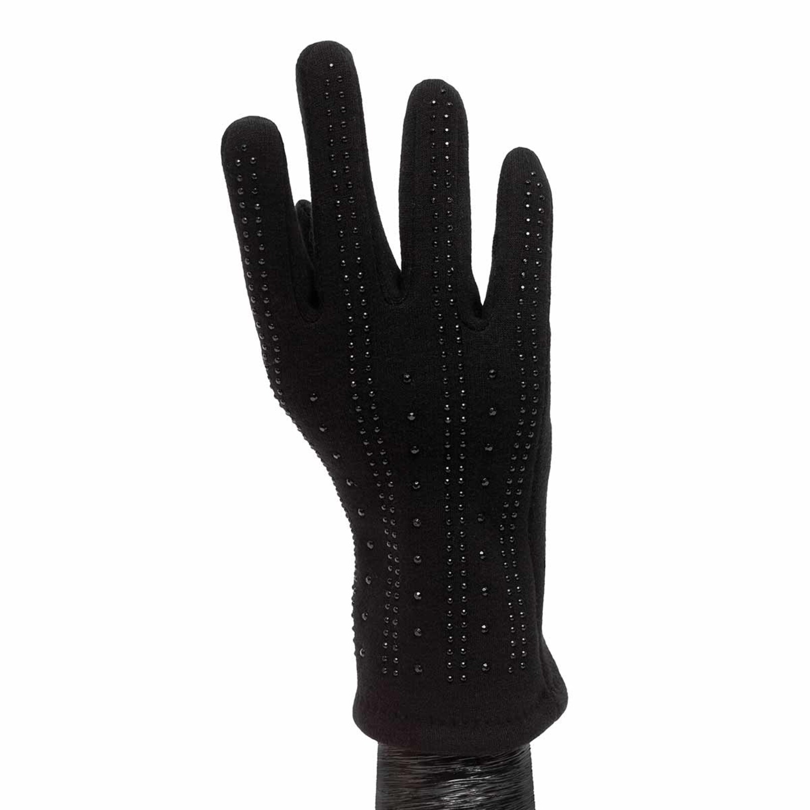 Meravic Black with Sparkles Gloves   X7986 loading=