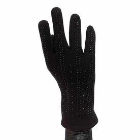 Meravic Black with Sparkles Gloves   X7986