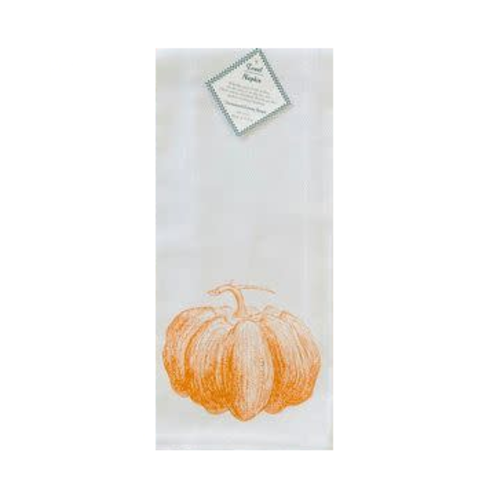 International Culinary Design Large Pumpkin Towel loading=