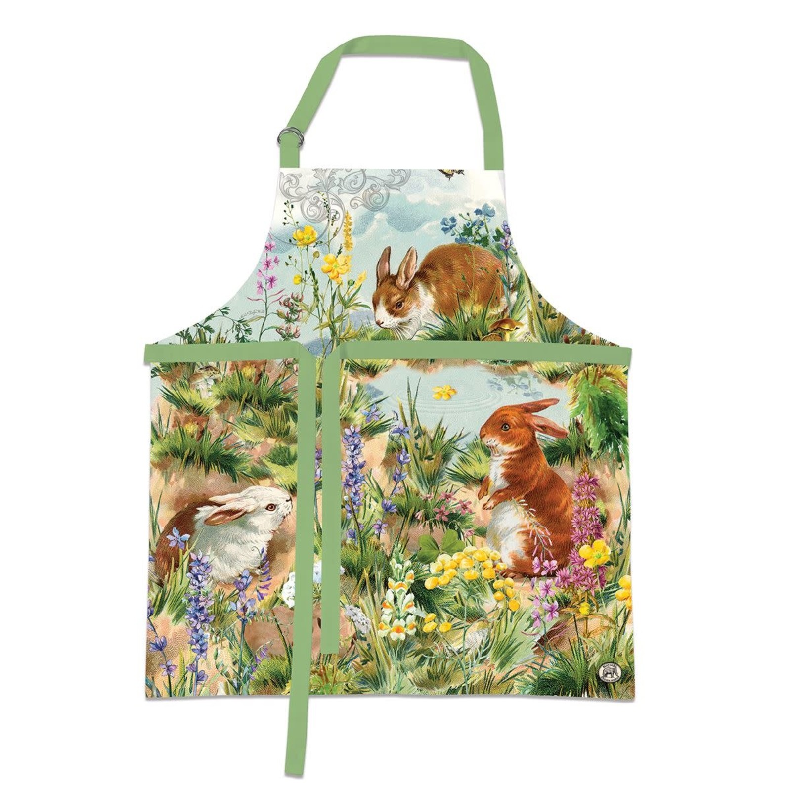 Michel Design Works Apron-Bunny Hollow loading=