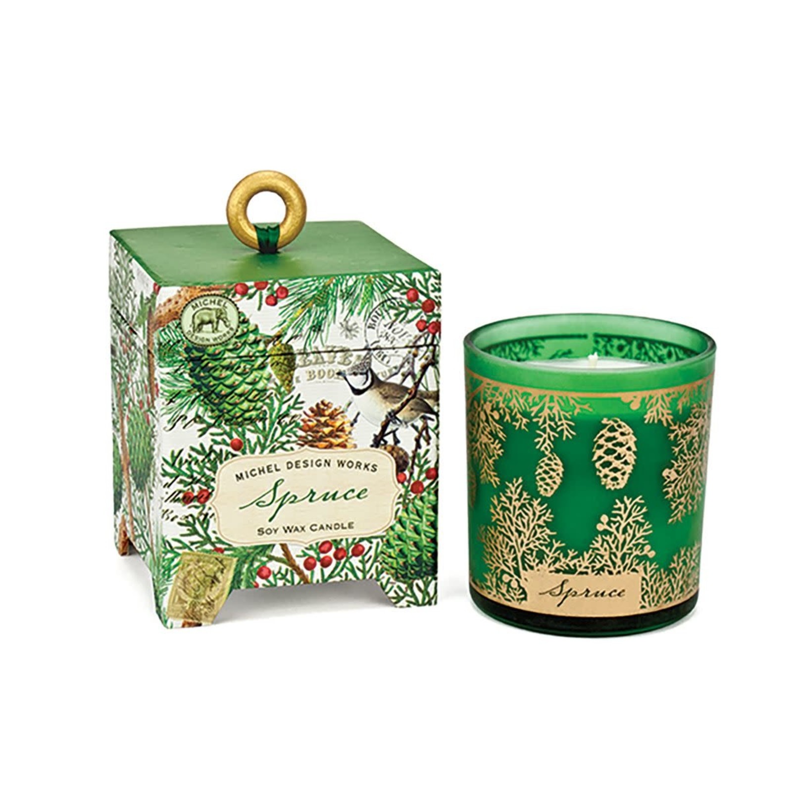 Michel Design Works Spruce 6.5 oz. Soy Wax Candle  CAN257 loading=