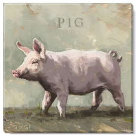 Sullivans Pasture Pig Giclee
