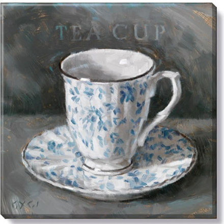 Sullivans Blue Toile Teacup Giclee