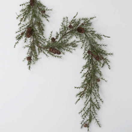 Sullivans Green Pine Garland     GD1319