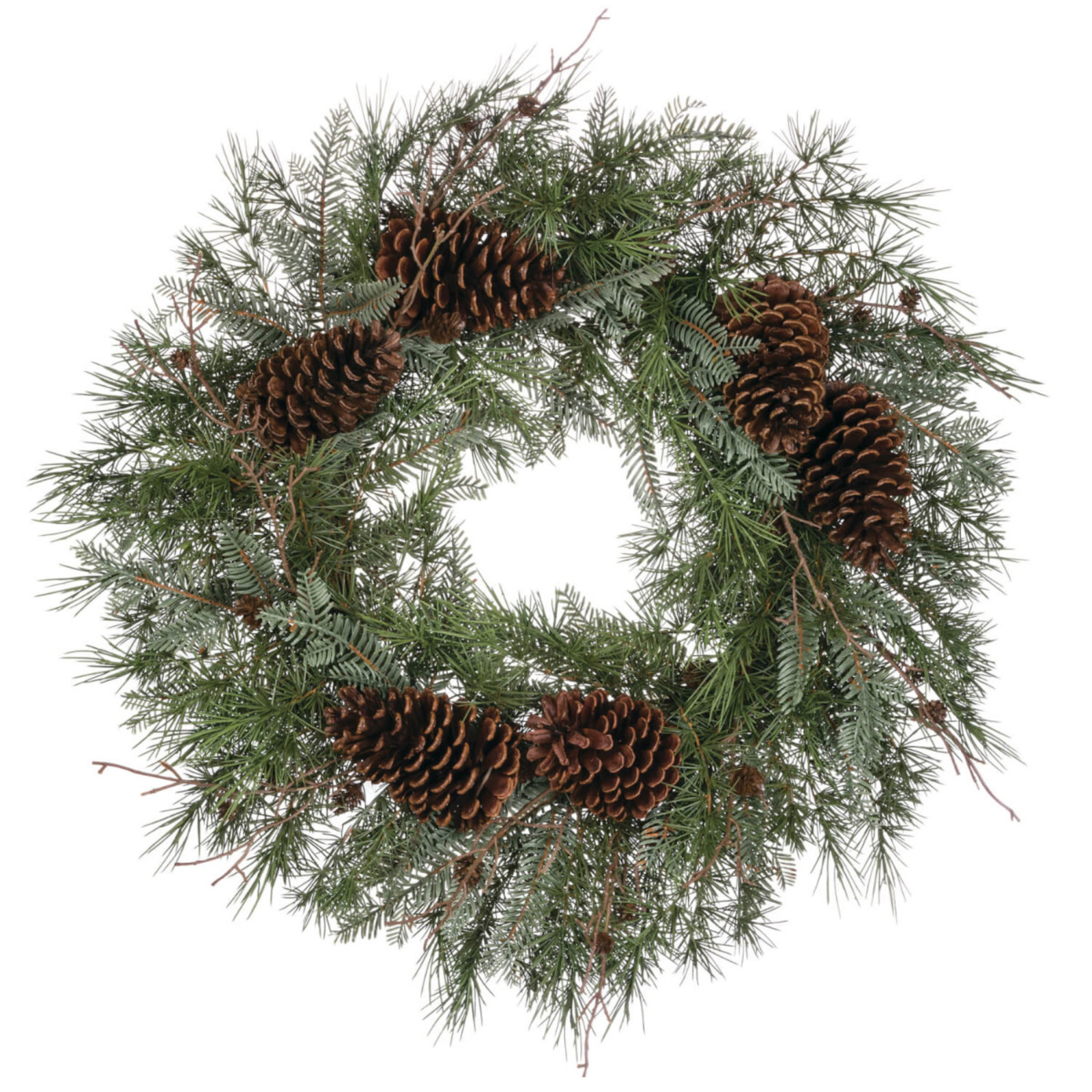 Sullivans Pine with Cones Wreath  WR817 loading=