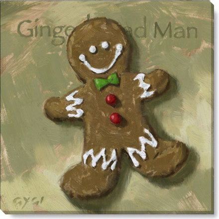 Sullivans Gingerbread Man Giclee Wall Art