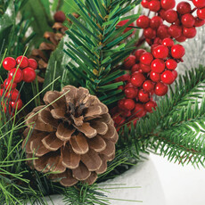 Sullivans PINE BERRY ARRANGEMENT 10"H   CP647