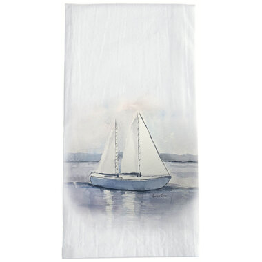 Sullivans Cotton Sailboat Towel      DSTL142