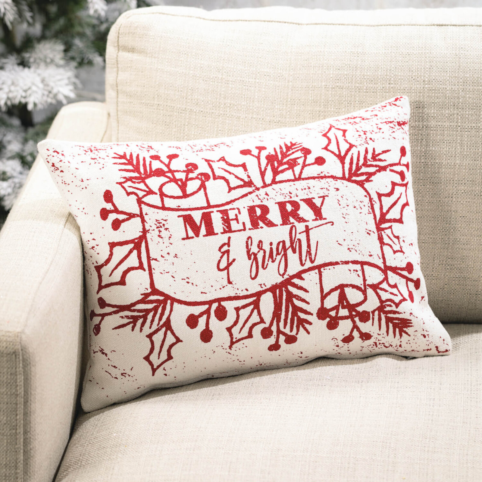 Sullivans MERRY BRIGHT PILLOW      PIL302 loading=