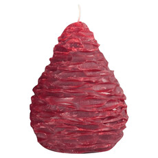 Sullivans PINE CONE CANDLE- Wine Burn Time 40 Hrs           PINE34WN